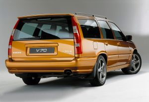 Pressbild Volvo V70R. Foto: Volvo.